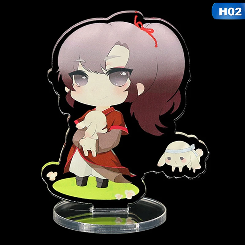 Аниме Mo Dao Zu Shi акриловые подставки Wei Wuxian Lan Wangji фигурка модель пластина Держатель аниме вокруг поклонников подарок - Цвет: 02