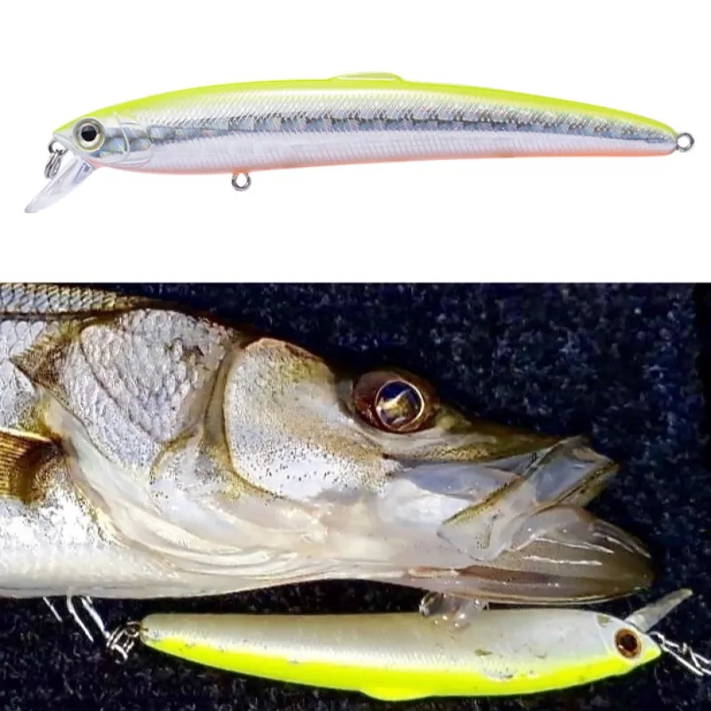 

Hunthouse Smith Saruna Carpa Lurede Pesca Jerkbaits Pececillo Duro Cebo 125/147mm 17.5g/27g lw131 Solid Body Para Sea Bass Lures