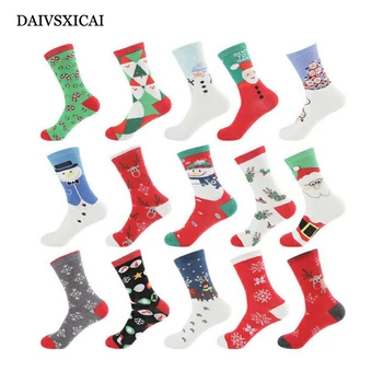 

3Pairs/lot=6Pieces Autumn Winter Socks Fashion Womens Cotton Striped Two-Bar Casual Female Cotton Socks