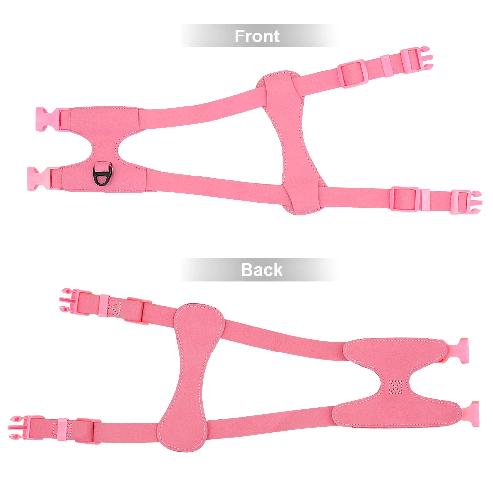 Pet Dog Harness Ajustable Soft Leather Pet Puppy Harness Vest Pink Pet Supplies For Small Dogs Chihuahua Yorkie