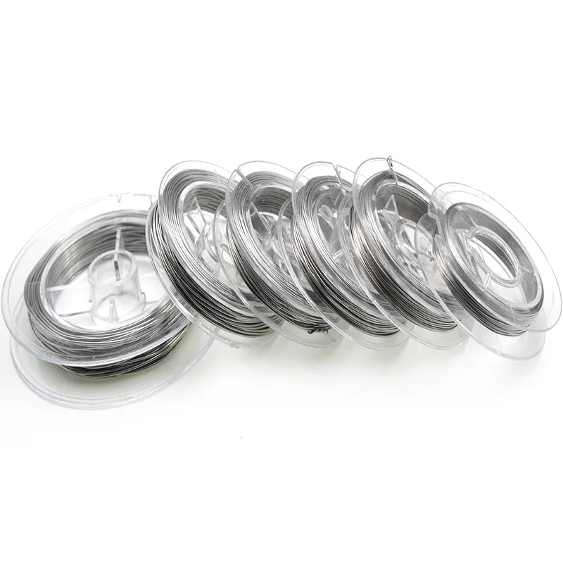 10m 316L Stainless Steel Beading wire for Bracelet Necklace DIY Accessories Wire Jewelry Cord String Craft Making | Украшения и