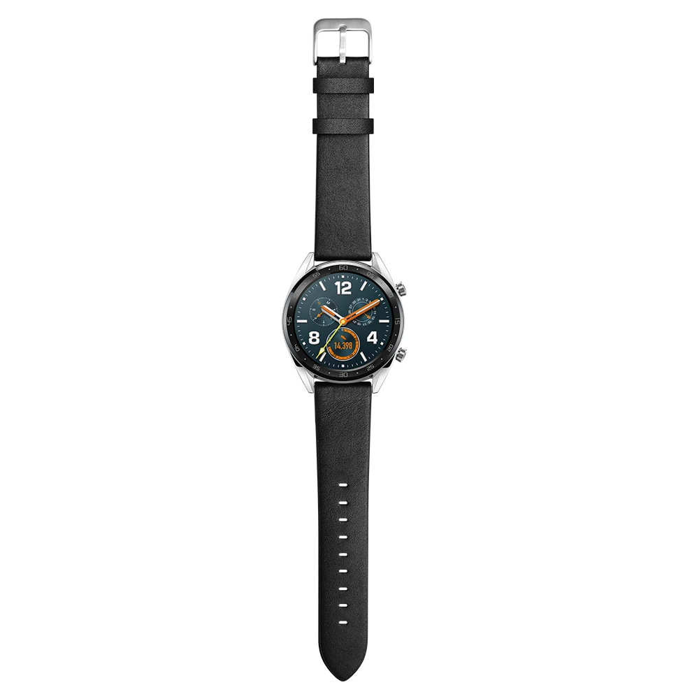 22mm Leather Strap for Huawei Watch GT Smart Watch Bracelet for Huawei Watch GT Band Strap honor magic watch strap Leather Belt