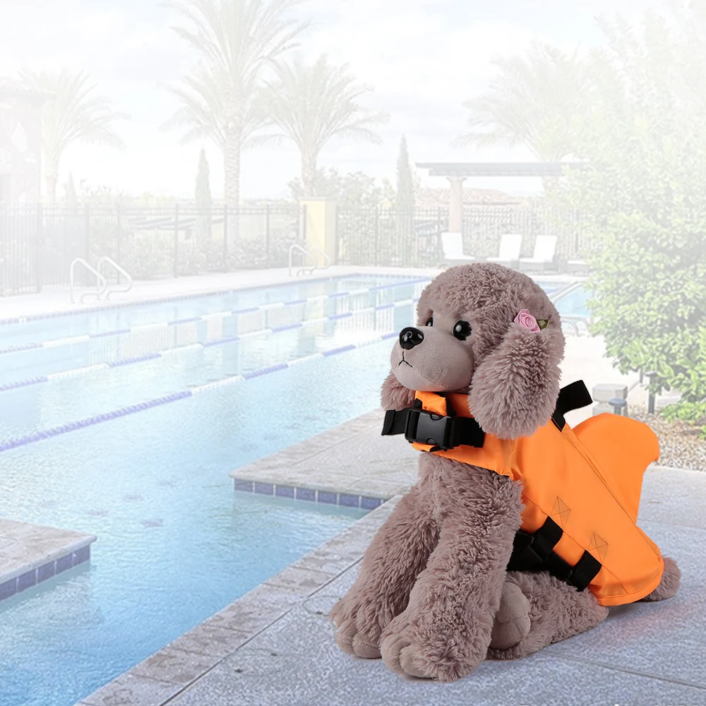 Summer Dog Life Vest with Shark Fin Life Jacket Floating Coat for Dog Swimming Safety Swimming Suit For Small Medium Large Dog