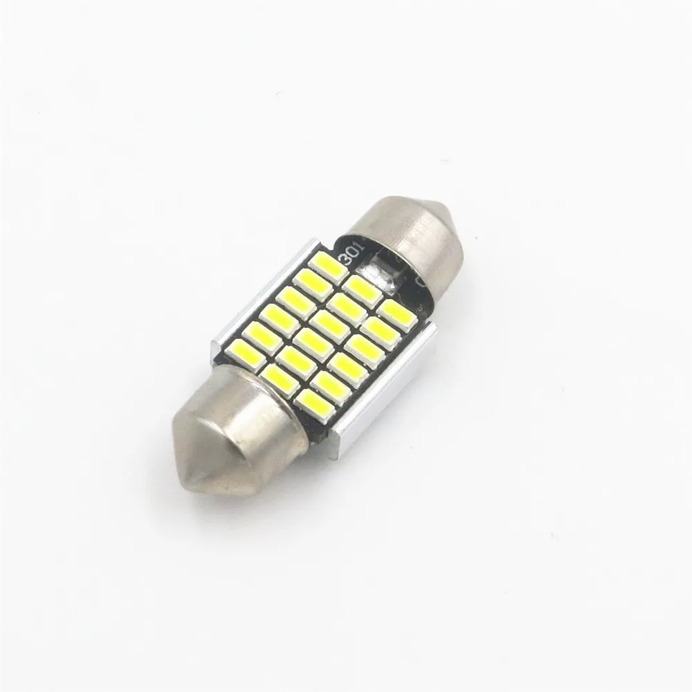 31 мм 36 39 41 C5W C10W 3014 Светодиодный фестон SMD светильник CANBUS без ошибок купольная