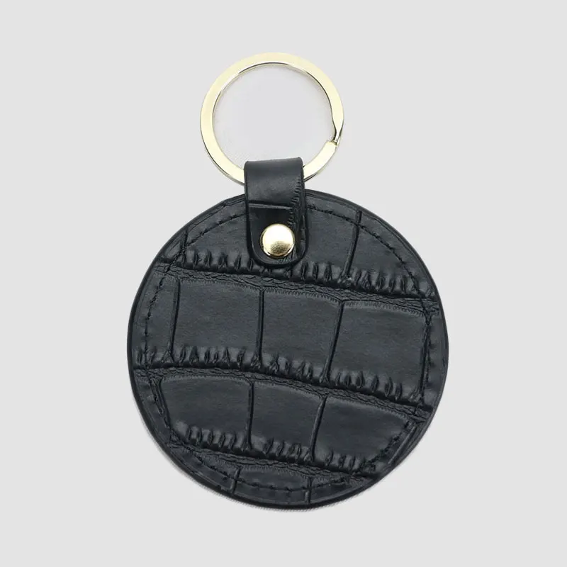 white croc keychain