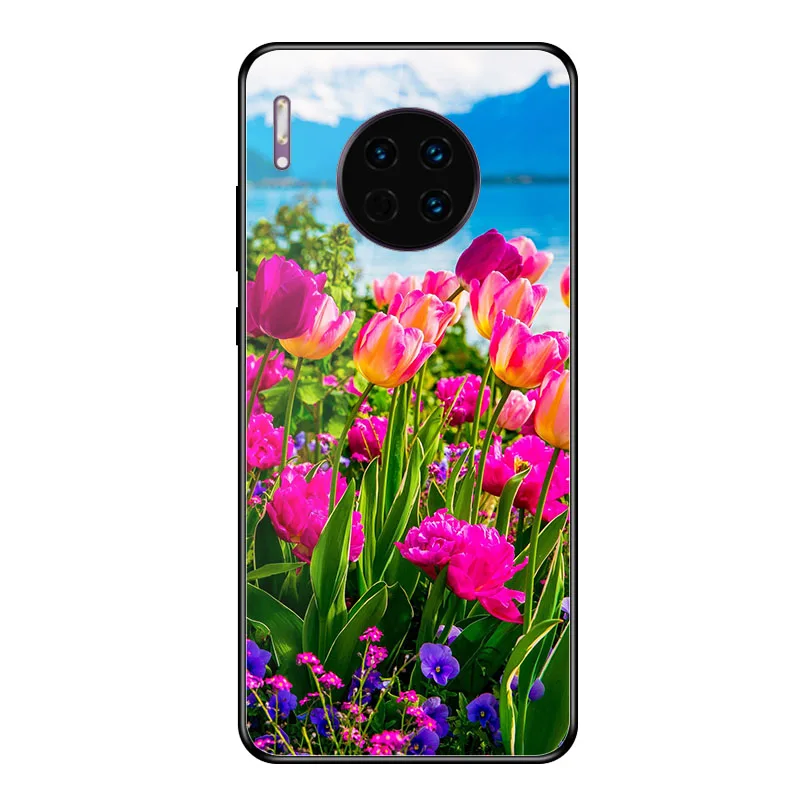 Geruide для huawei mate 30 Чехол, закаленное стекло mate 30 pro Чехол cubierta para Для huawei mate 30 Pro Чехол