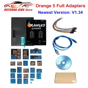 

OEM Orange5 With Full Adapter Professional Full Adapters Orange 5 Universal Programmer Support XP WIN7 WIN8 With Multi-language