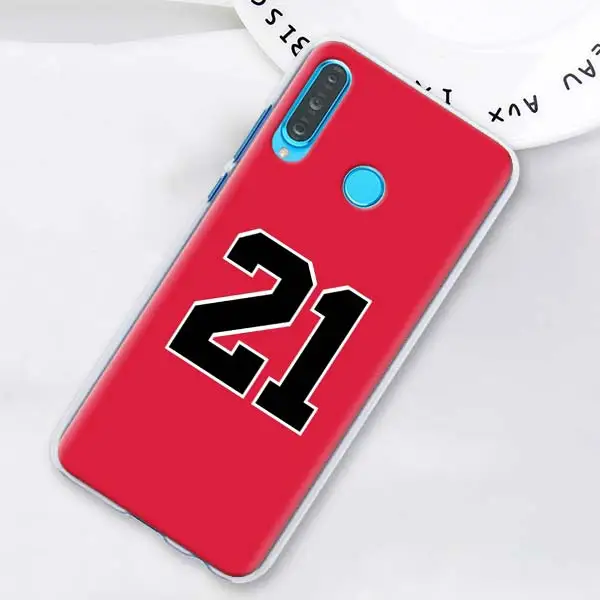 H06 Чехол для телефона Basketball 23 24 Number для huawei P20 Lite P20 P30 Pro P9 P10 Lite P Smart Plus Твердый Чехол - Цвет: H06