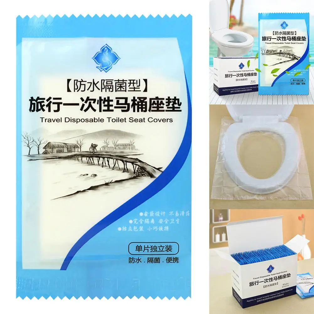 

Disposable Toilet Seat Cover Waterproof Anti-bacterial Sanitary And Clean Pregnant Women For Travel Business