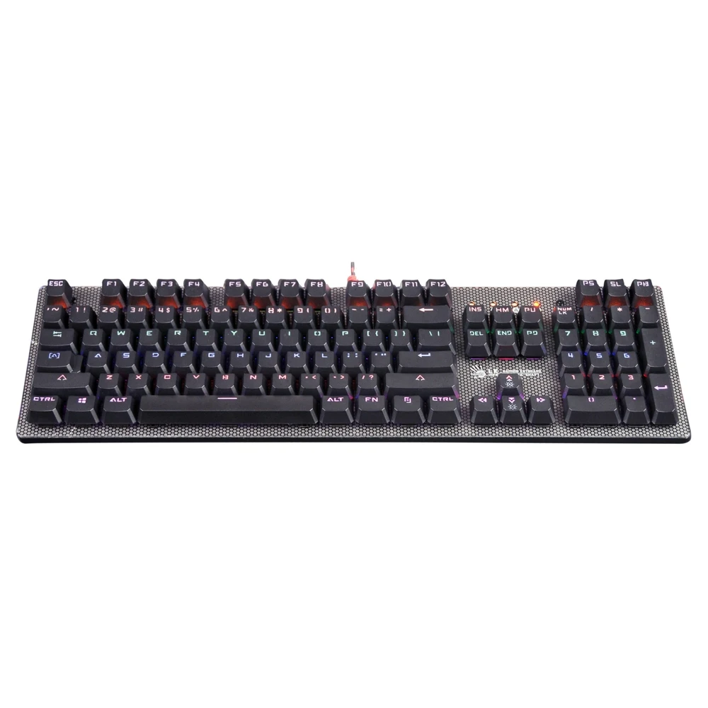 Клавиатура A4 Bloody B810R NetBee механическая черный USB Multimedia for gamer LED