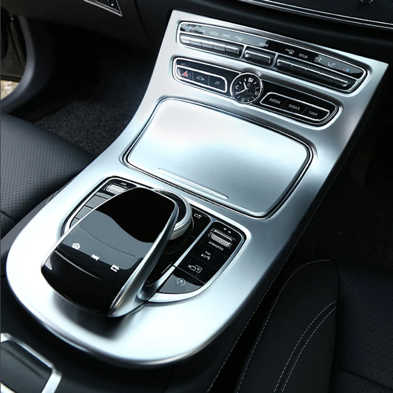 Карманго для Mercedes Benz E Class W213- Авто держатель чашки передач Панель рамка отделка наклейка крышка аксессуары для интерьера