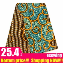 Анкара ткань воск африканская ткань хлопок Высокое качество Африканский Воск принты ткань мягкий воск Ткань 6 ярдов для платья