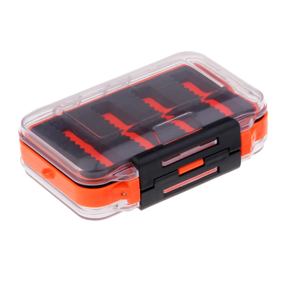 Plastic Fly/Ice Fishing Jig Box Slit Foam Insert Bait Lure Hook Storage