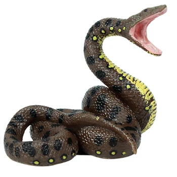 

Reptile Giant Python Prank Realistic Garden Props Gift Halloween Snake Model Safe Children Toy Simulation PVC Tricky Lifelike
