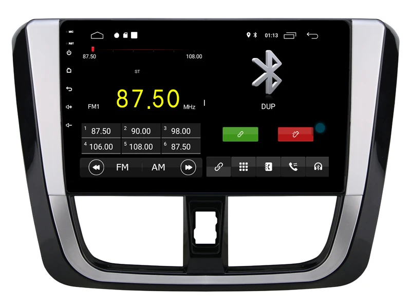 Best Built in 4G Lte car Intelligent navigation tape recorder 9.0 android car gps radio multimedia player for toyota YARIS 2017 4