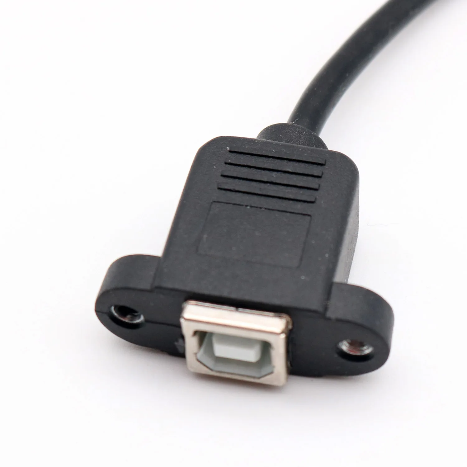 10 шт. Mini USB 5 Pin штекер для USB 2,0 B гнездо для принтера Панель Крепление удлинитель адаптер кабель 30 см 1 фут