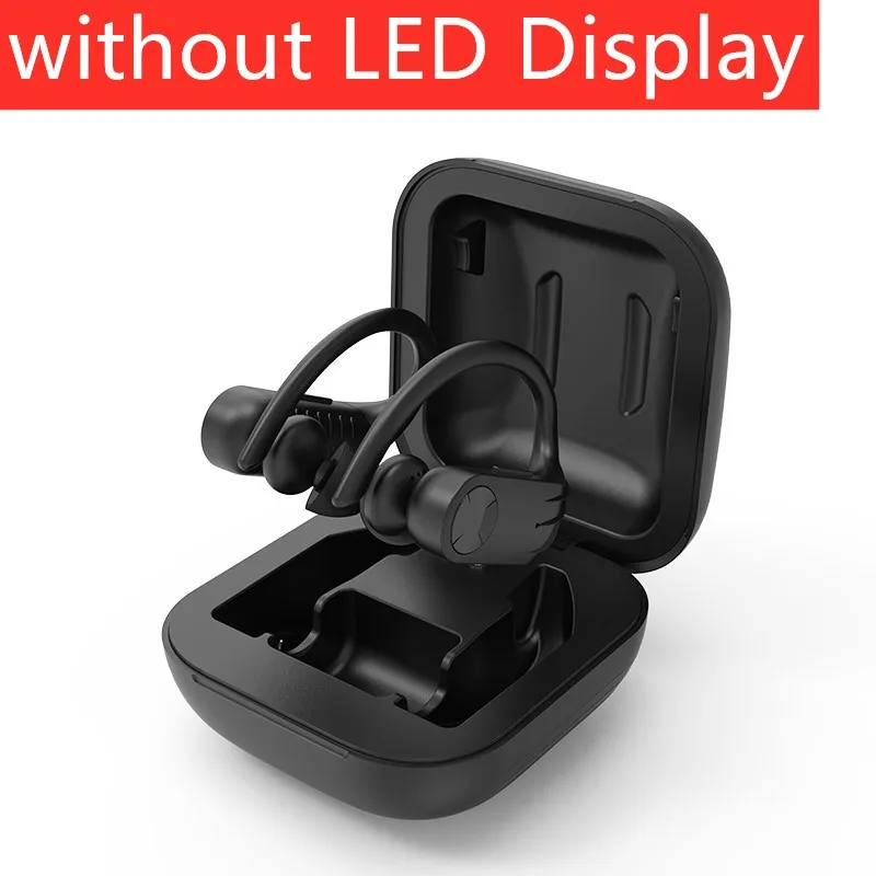 no led display Тип-c Bluetooth наушники B1 TWS беспроводные наушники 5,0 наушники Handsfree спортивные наушники гарнитура для Android IPhone - Цвет: no led display