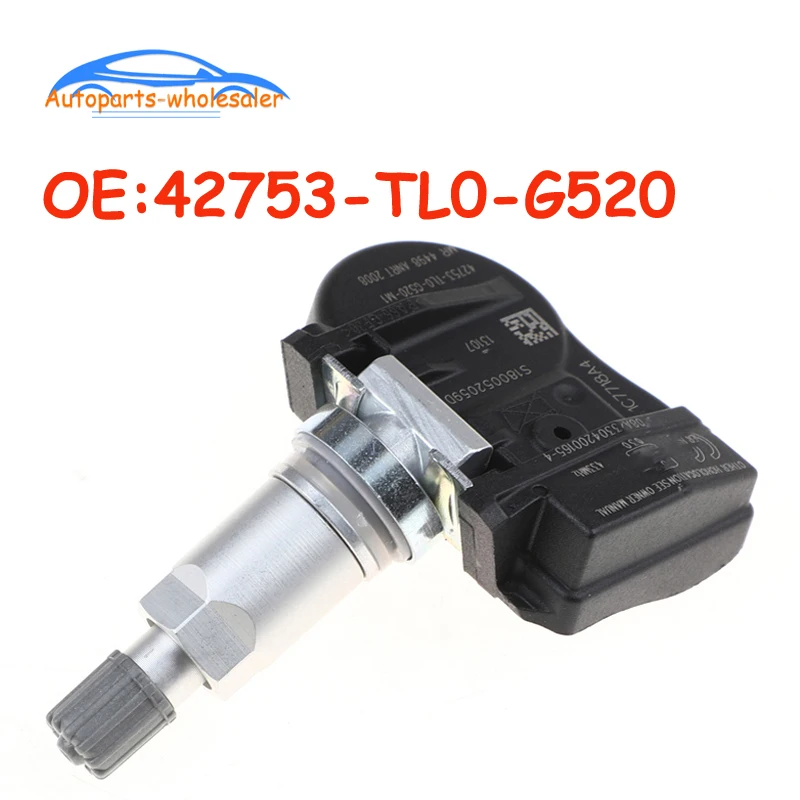 Автомобиль 42753-TL0-G520 42753TL0G520 для- Honda Jazz TPMS датчик давления в шинах автозапчасти