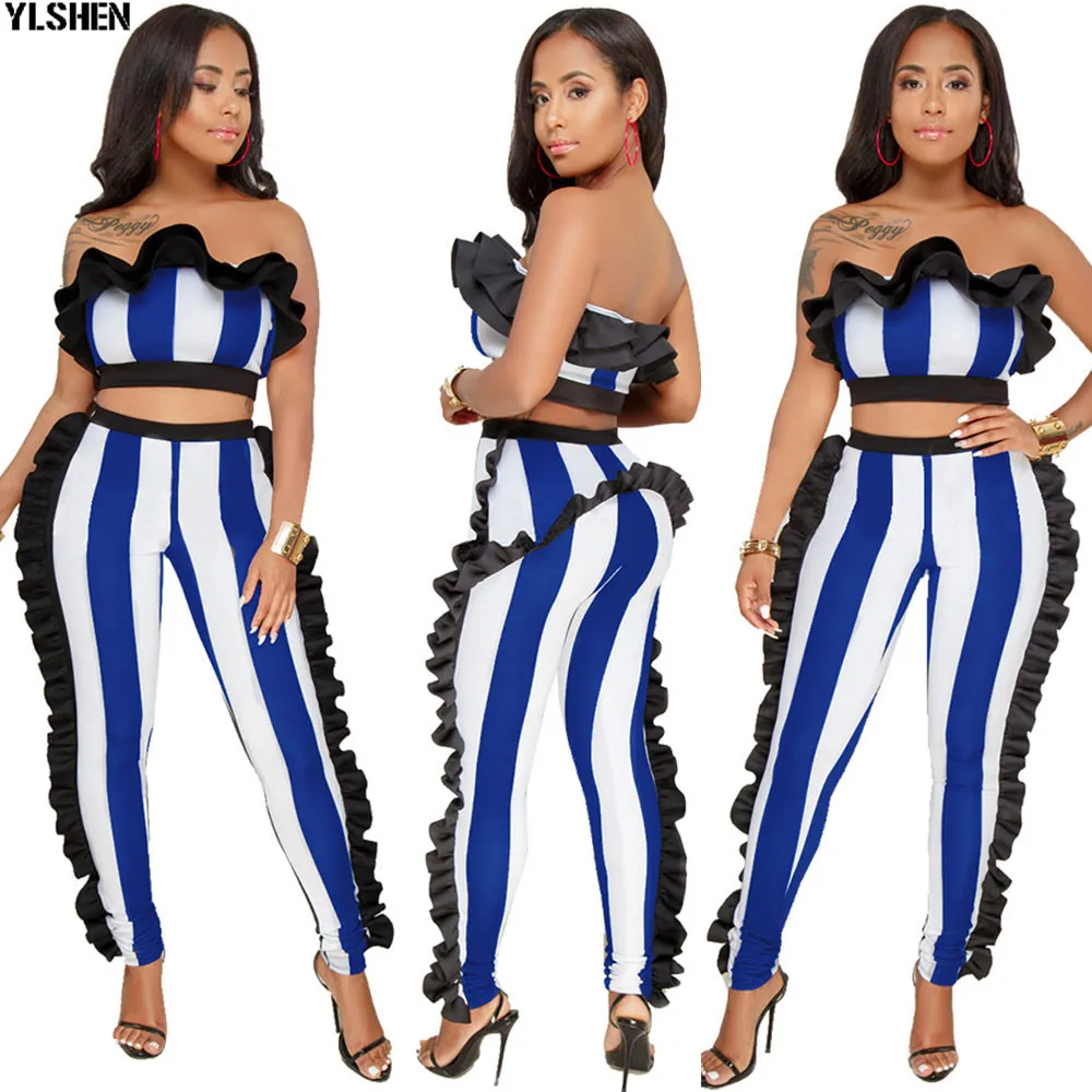 Комплект из 2 предметов платья в африканском стиле для женщин спортивный костюм