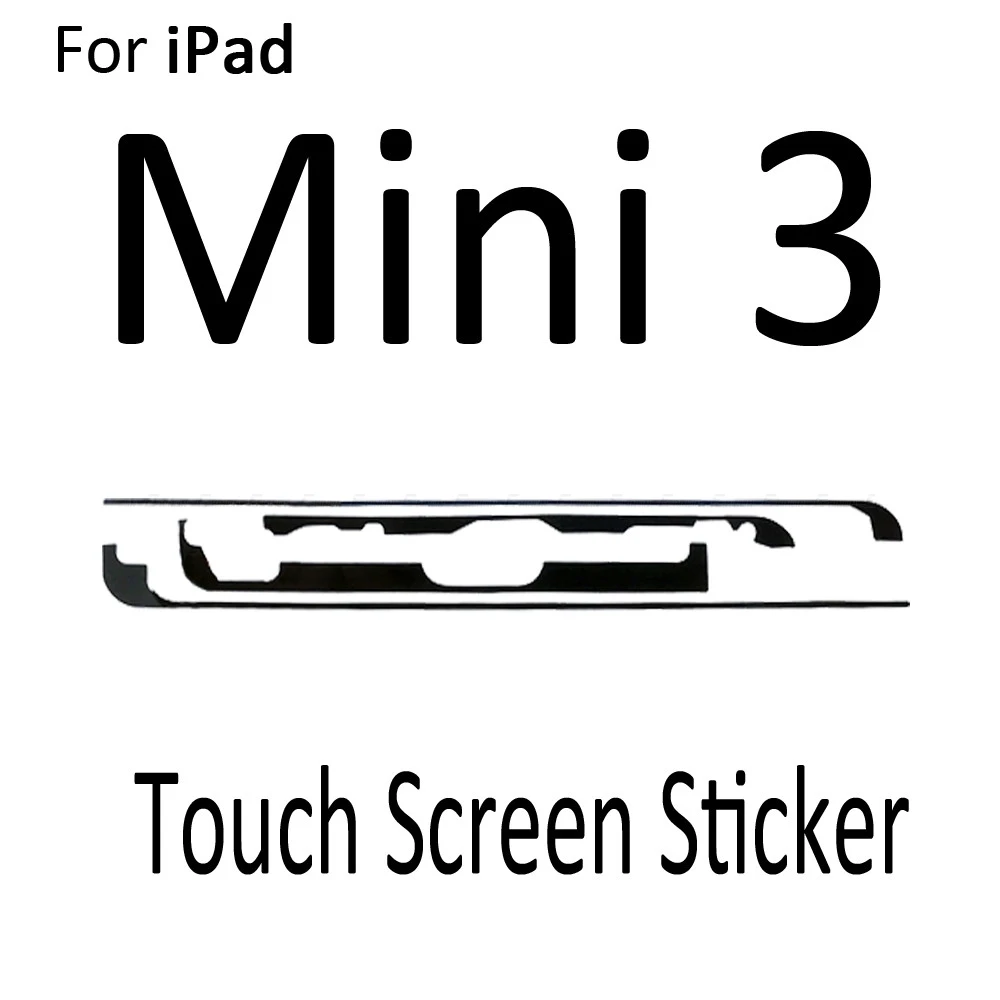 2 компл. / Лот 3 м клейкая средняя рамка наклейка для iPad Air 4 2019 2020 Mini 1 5 лента