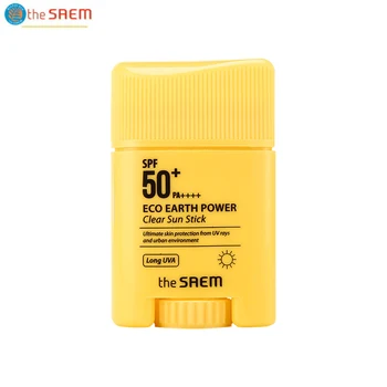 THE SAEM Eco Earth Power Clear Sun Stick 16g SPF50+ PA+++Sunscreen Whitening Cream Sunblock Skin Protective Korea Care Cosmetics 1