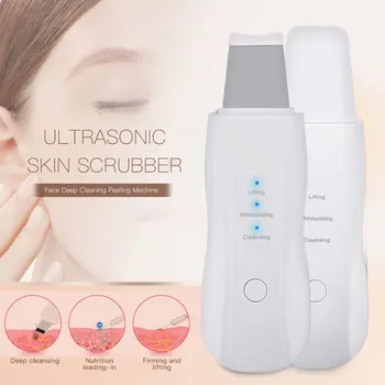 

Powered Facial Cleansing Devices Rechargeable Skin Scrubber Machine Vibration Remove Blackhead Pore Face Cleaner