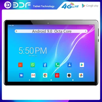 

2020 New 10.1 Inch 4G LTE Phone Tablet Pc Android 9.0 Octa Core CE Brand Google Play Dual 4G SIM WiFi Bluetooth GPS Tablets 10 9