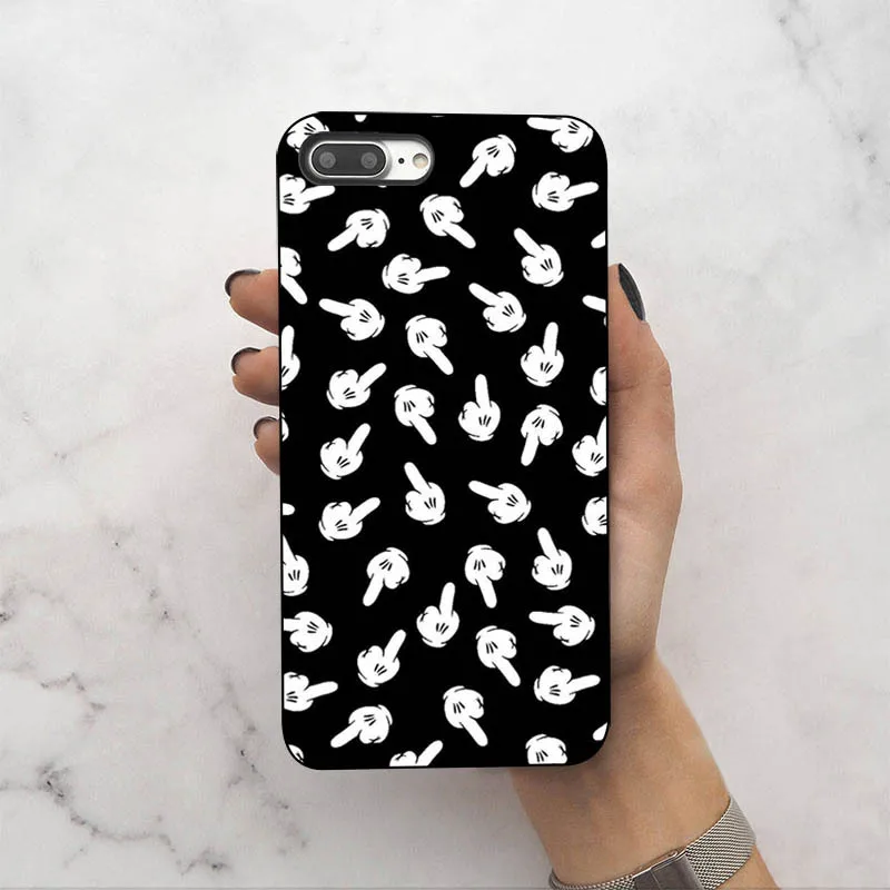 Мягкий чехол для Apple iPhone 7, 8, 6, 6s plus, xr, x, xs, 11 pro max, se, 5, 5S, ТПУ, милый Роскошный чехол