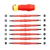 SKIUNT Insulated Screwdriver Set Screw Driver Bit Magnetic Phillips Slotted Screwdrivers Screw Holder For Electrician Hand Tools ► Photo 2/6