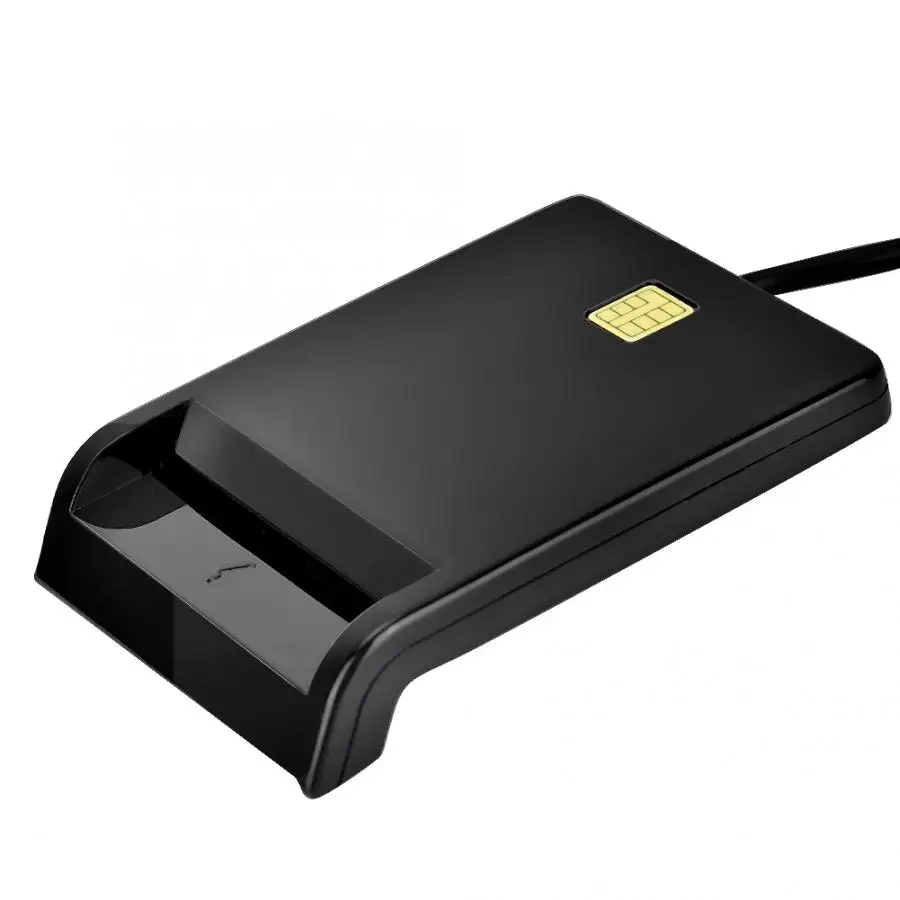 Считыватель сим-карт eader IC, rfid, копир SIM/ATM/IC/ID, считыватель смарт-карт, USB адаптер, черный