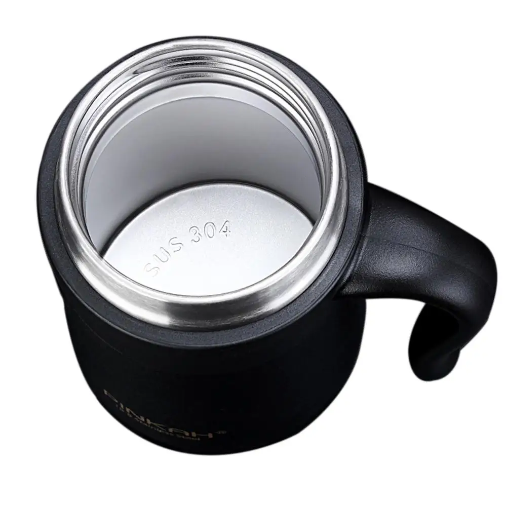 Термос для чая с фильтром 350 мл домашняя Изолированная кофейная чашка офисная чашка для воды 304 вакуумная настольная кружка из нержавеющей стали с рукояткой