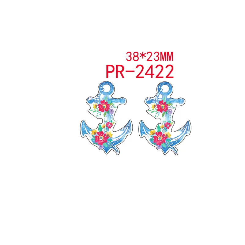 2422 30 шт мультфильм персонаж плоское украшение из смолы pr 2430 - Цвет: 2422