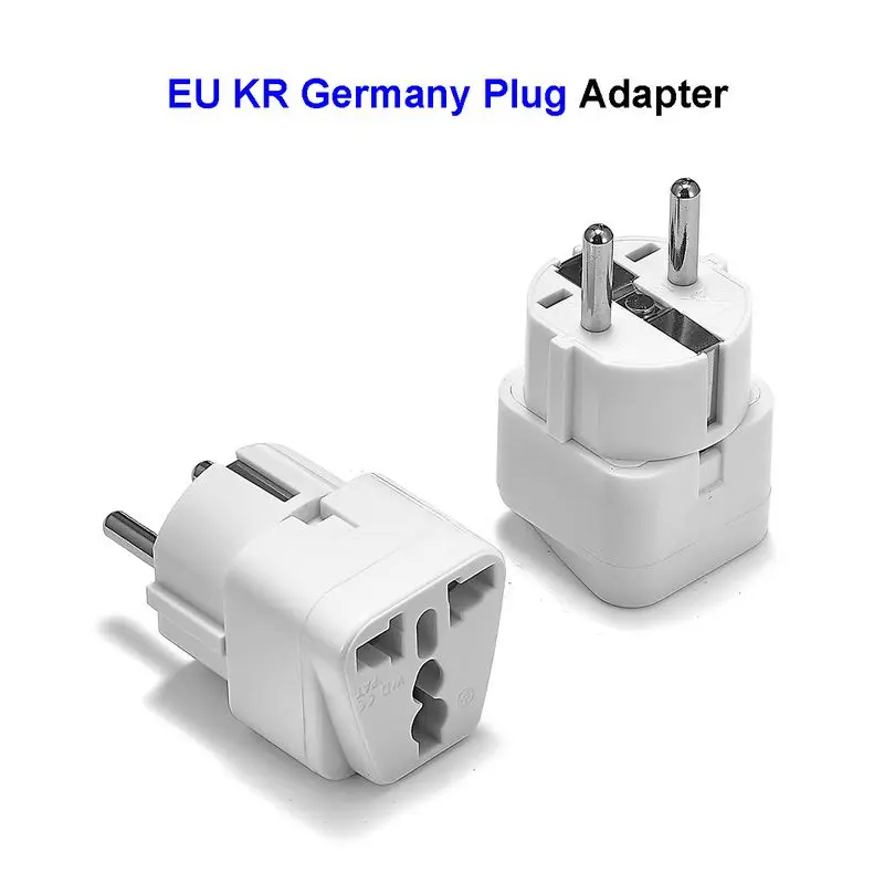 1pcs High Quality Universal Eu Kr Power Plug Adapter Au Uk Israel Swiss