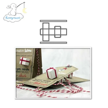 

CH Small Box Metal Cutting Dies Stencils for DIY Scrapbooking/photo Album stamps Decorative Embossing DIY Paper Card