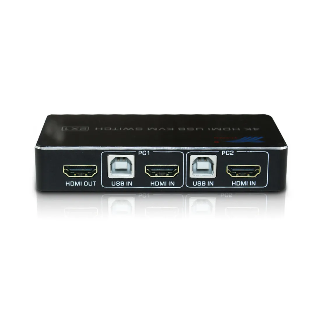 HDMI 2,0 KVM переключатель, 2-порт HDMI коммутатор мульти-компьютер USB мышь и клавиатура автоматический переключатель 2 Поддержка: компьютер, ПК