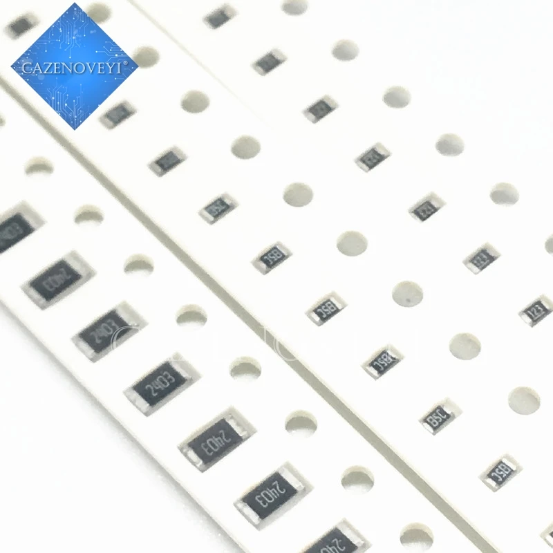 100 шт. 0603 SMD 1/8 Вт чип резисторы 0 Ом ~ 10 м 0R 1 к 4 7 4K7 220 330 1R 10R 100R 220R 330R | Электронные