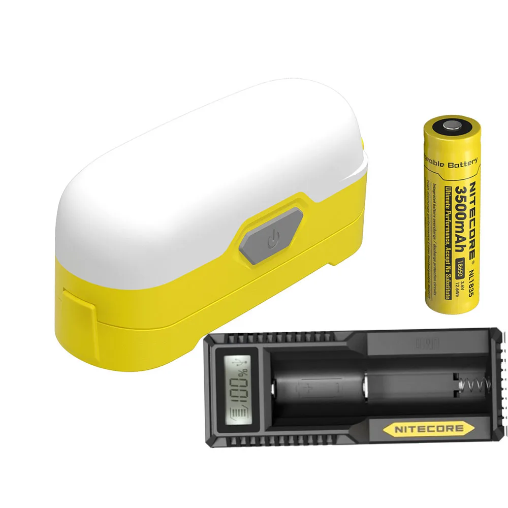 NITECORE LR30 походный фонарь usb зарядка портативный светильник 6* CRI светодиодов белый/красный светильник источник Макс 205 люмен наружный поисковый светильник - Испускаемый цвет: LR30 NL1835 UM10