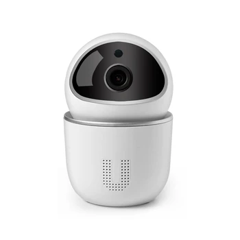 

New Smart WIFI Wireless 1080P Camera Alexa Echo Webcam Intelligent Automatic Tracking Surveillance Camera (EU PLUG)