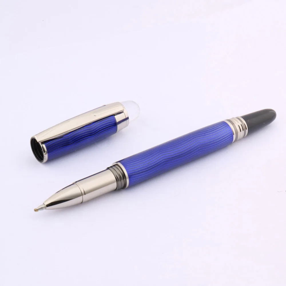 1 шт. Подарочная шариковая ручка с серебристой отделкой или роллербол|rollerball pen|new