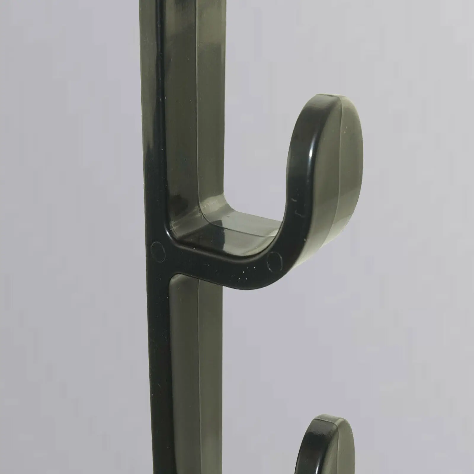 2 шт./лот настенное крепление держатель для удочки на горизонтальный 5-стержень Черный Подставка для удочки