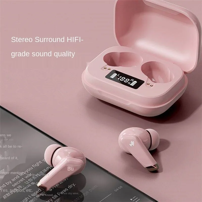 free shipping Wireless TWS Digital display Bluetooth High fidelity sound quality noise reduction waterproof Bluetooth headset