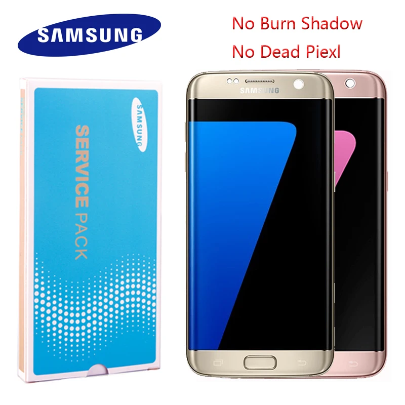 Оригинальный сменный ЖК-экран Super AMOLED 5 ''для Samsung S7 Edge G935F G9350 ЖК-дигитайзер