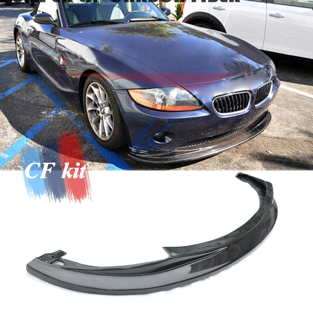 Cf Kit Otd Style Carbon Fiber Front Lip Bumper For Bmw Z4 E85 Spoiler