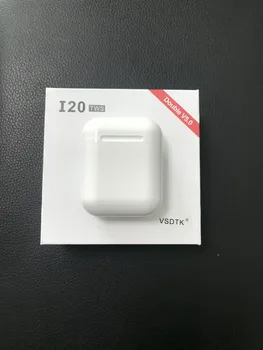 

i20 I20 TWS original Real 1:1 size Bluetooth 5.0 headset 6D bass Wireless Earphone PK i100 i50000 i9000 tws