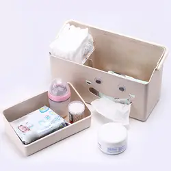 Многофункциональная детская пеленка коробка для хранения прикроватная коробка для хранения переносное хранение для спальни Коробка