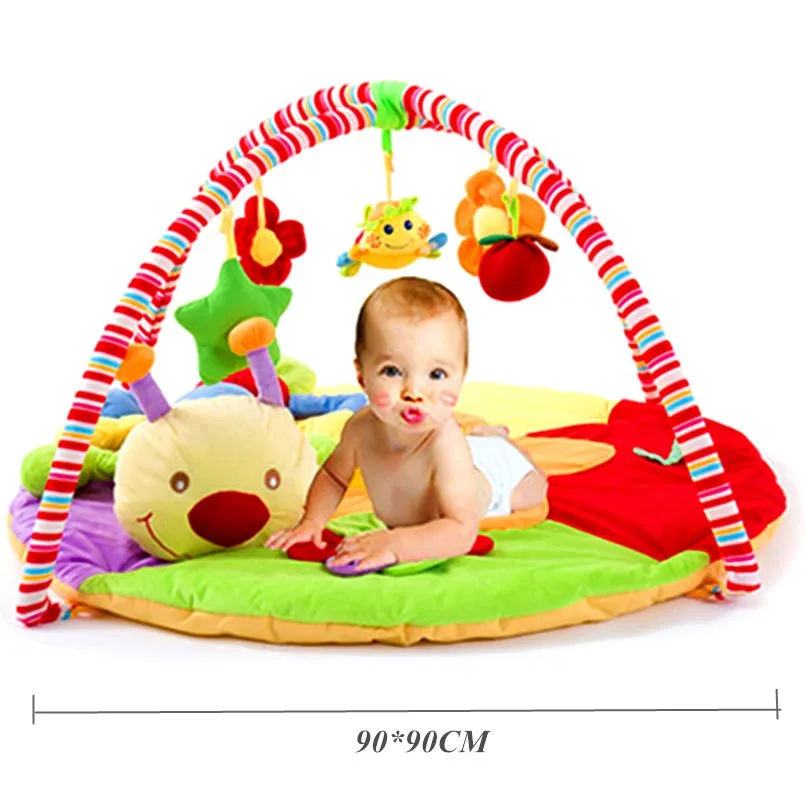 Мягкие игровые коврики для новорожденных с подставкой игровое одеяло мягкий