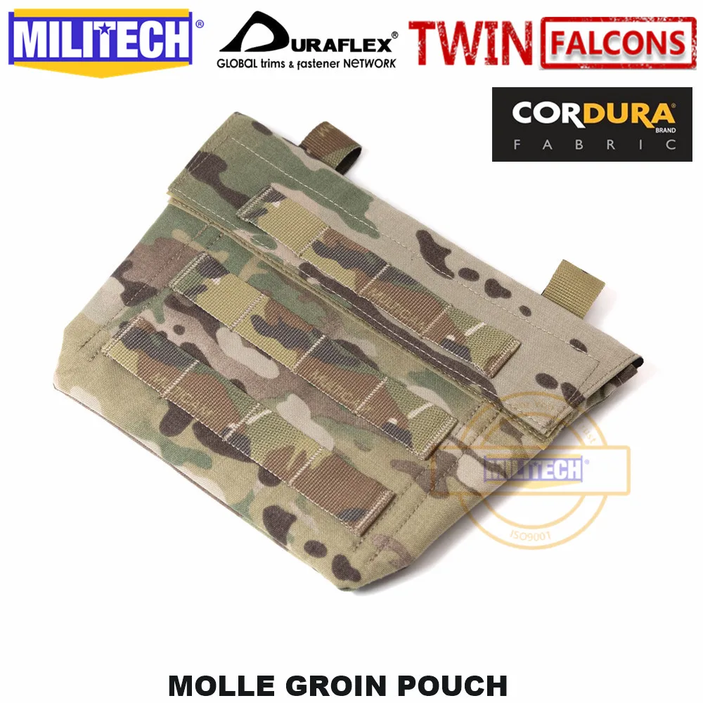 MILITECH twinfalcon TW 500D Delustered Cordura Molle Чехол для паха PAL сумка аксессуаров суб брюшного