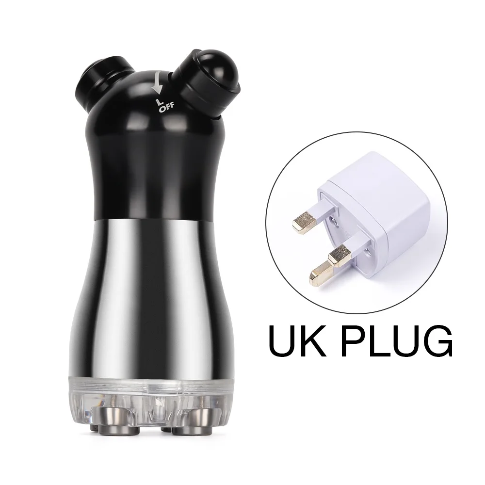 UK PLUG (220-240V) Радиочастотный массажер тела и лица светодиодный фотон для лица мезотерапия электропорация машина для красоты омоложение лица лифтинг - Цвет: UK PLUG (220-240V)
