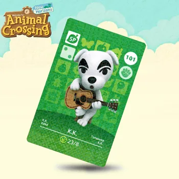 

101 K.K. Animal Crossing Card Amiibo Cards Work for Switch NS 3DS Games