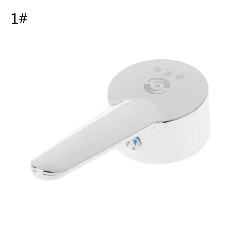 Хромированный кран для раковины с ручкой, переключатель клапана, аксессуары для ванной и кухни - Цвет: type 1